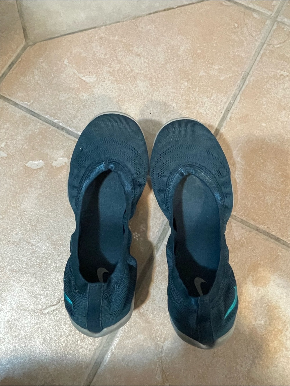 Nike Blue Flats